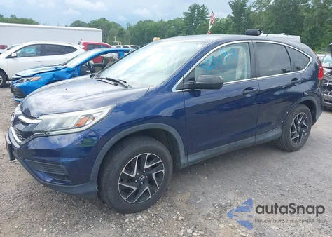 2016 Honda Cr-V Se from USA, damaged, VIN 2HKRM4H49GH668466